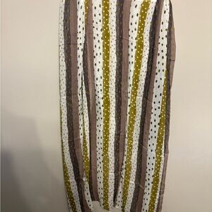 Striped Polka Dot Scarf